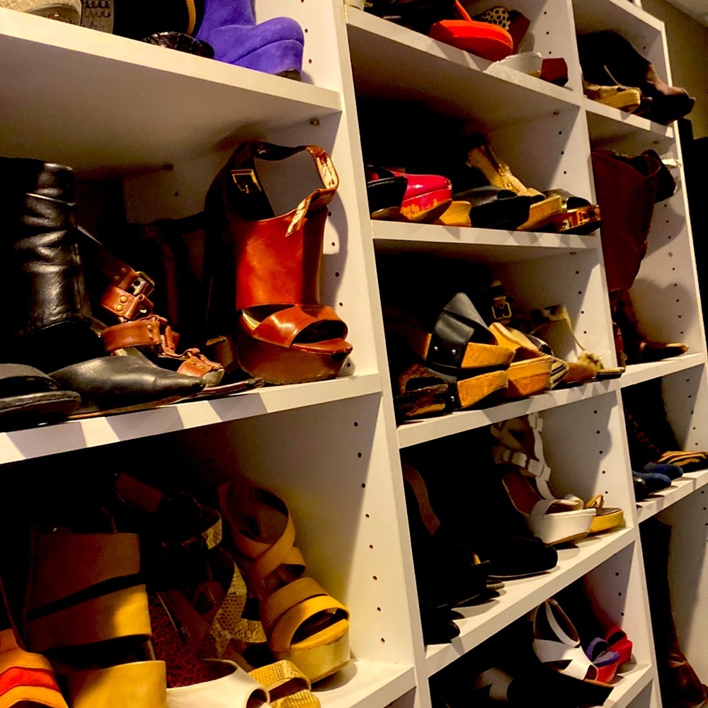 I have so many clothes coats boots shoes I do not have time to post them all!!